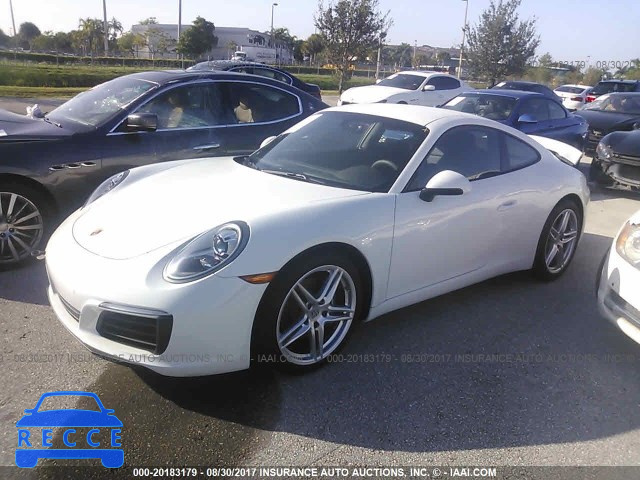 2017 PORSCHE 911 CARRERA/CARRERA 4 WP0AA2A92HS108162 зображення 1