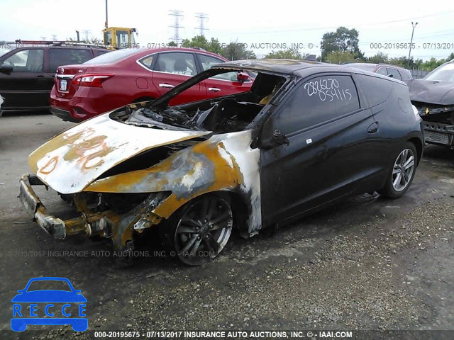 2013 Honda CR-Z EX JHMZF1D61DS002830 зображення 1