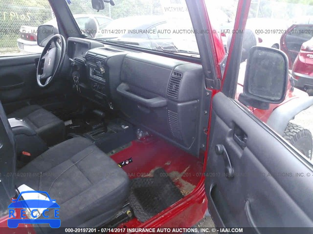 2005 Jeep Wrangler  Tj 1J4FA44S55P350565 image 4