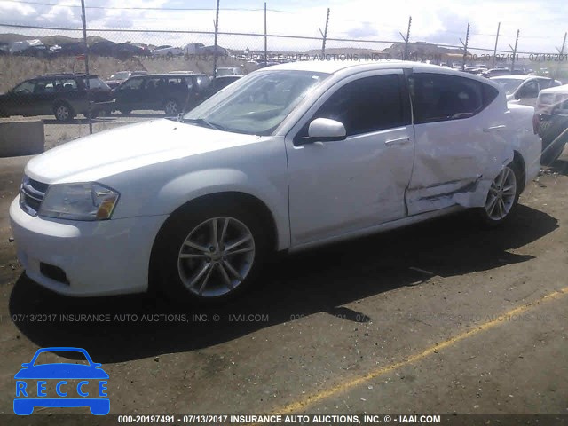 2014 Dodge Avenger SXT 1C3CDZCB3EN121087 зображення 1