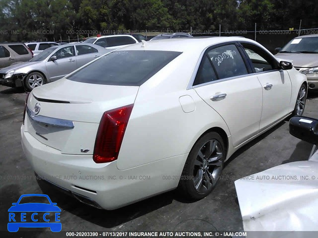 2014 Cadillac CTS 1G6AV5S86E0143308 зображення 3