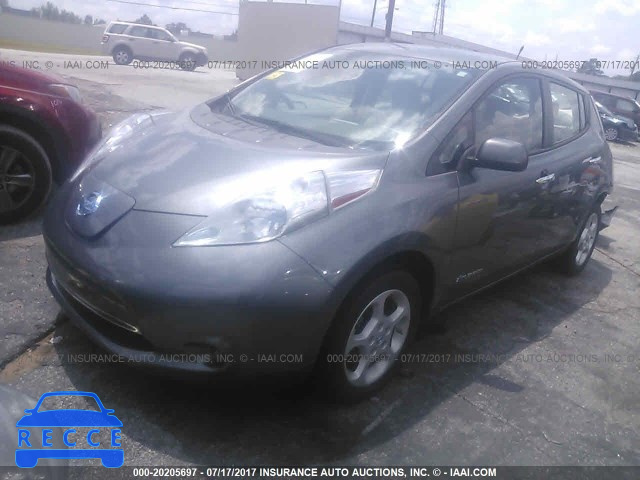 2014 Nissan Leaf S/SV/SL 1N4AZ0CP3EC340564 зображення 1