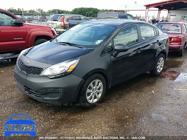 2013 KIA RIO KNADM4A33D6256087 image 1