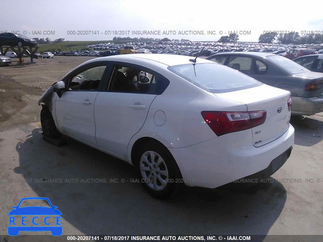 2014 KIA RIO LX KNADM4A32E6331928 image 2