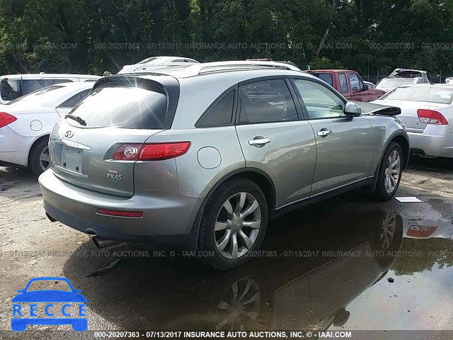 2004 Infiniti FX45 JNRBS08W44X403696 зображення 3