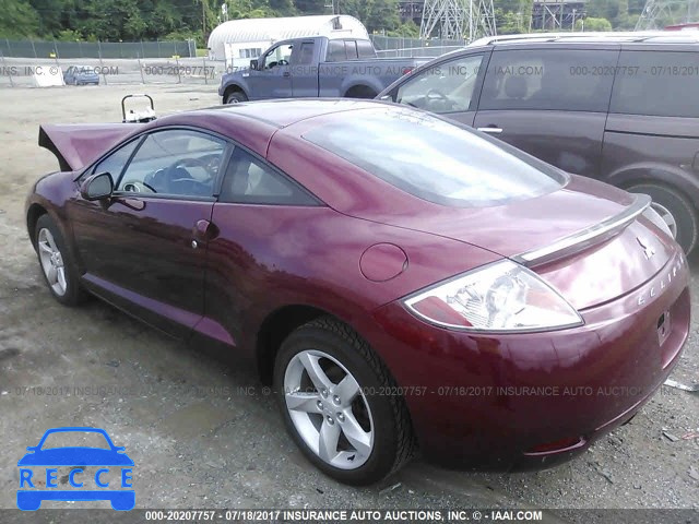 2007 Mitsubishi Eclipse GS 4A3AK24F67E058276 зображення 2