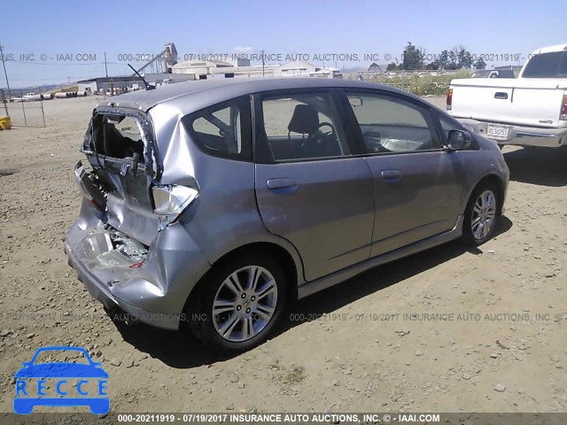 2009 Honda FIT SPORT JHMGE88489S058847 зображення 3