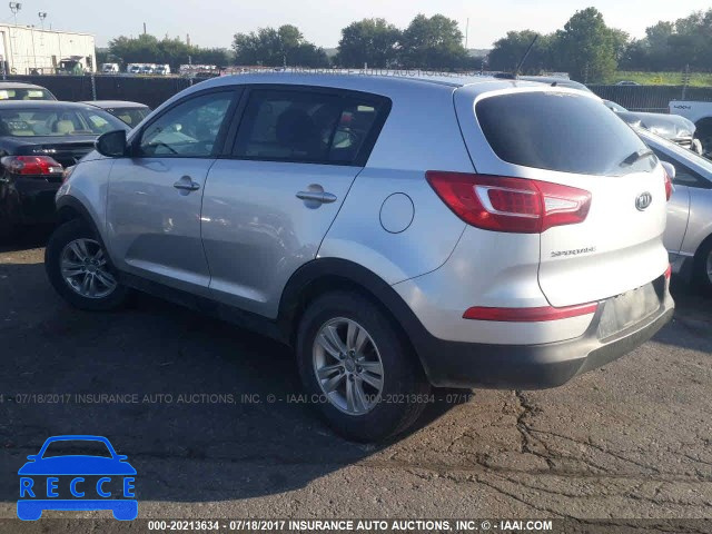 2011 KIA SPORTAGE LX KNDPB3A23B7048595 Bild 2