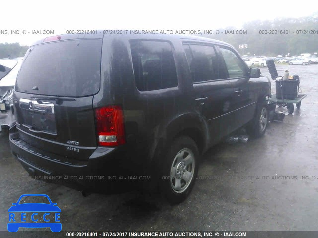 2015 Honda Pilot LX 5FNYF4H24FB008238 image 3