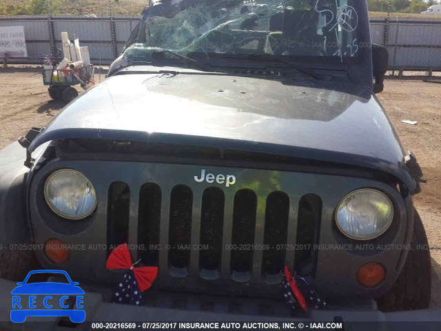 2008 JEEP WRANGLER X 1J4FA24198L502841 image 9