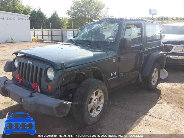 2008 JEEP WRANGLER X 1J4FA24198L502841 image 1