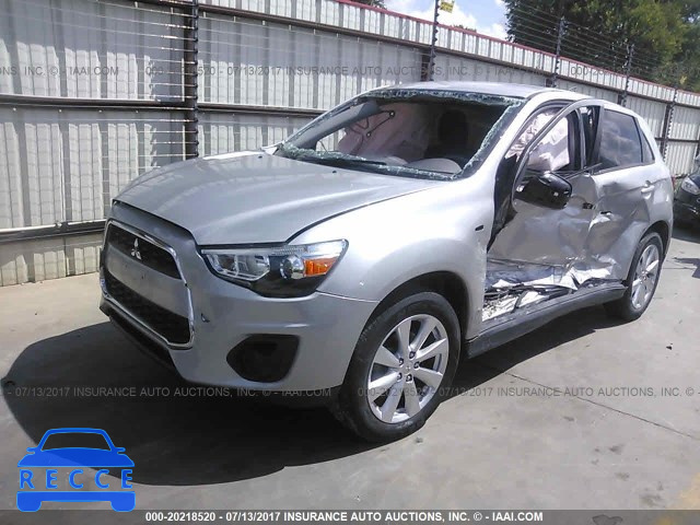 2014 Mitsubishi Outlander Sport 4A4AP3AU5EE014577 image 1