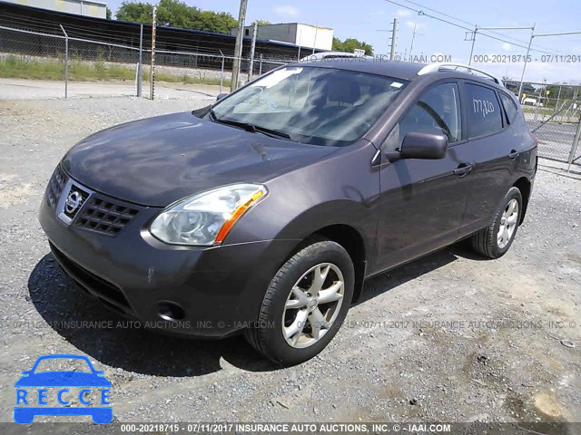 2008 Nissan Rogue S/SL JN8AS58V18W105428 image 1