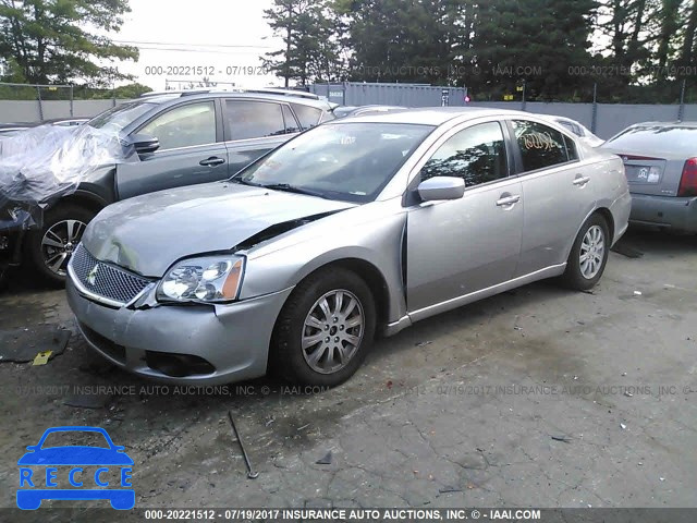 2012 MITSUBISHI GALANT FE 4A32B2FF2CE010169 image 1