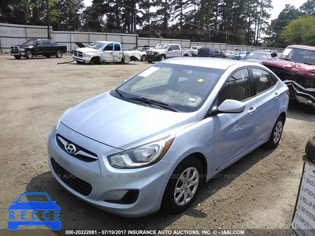 2014 Hyundai Accent KMHCT4AE0EU634894 image 1