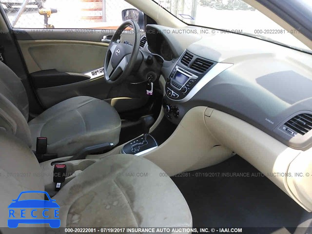 2014 Hyundai Accent KMHCT4AE0EU634894 image 4