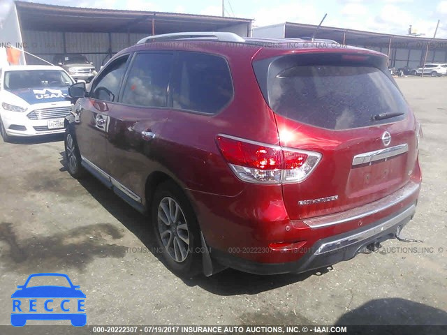 2014 NISSAN PATHFINDER S/SV/SL/PLATINUM 5N1AR2MN0EC716068 image 2