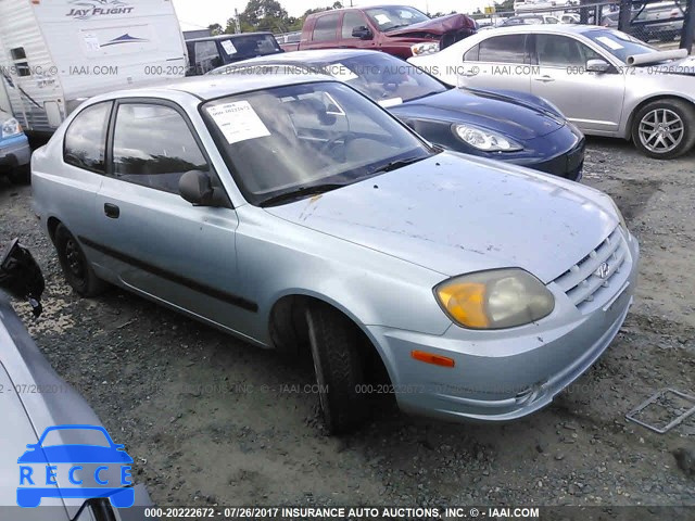 2003 Hyundai Accent L KMHCF35C53U271998 image 0