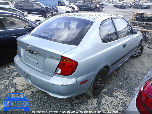 2003 Hyundai Accent L KMHCF35C53U271998 image 3