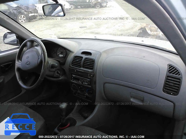 2003 Hyundai Accent L KMHCF35C53U271998 image 4