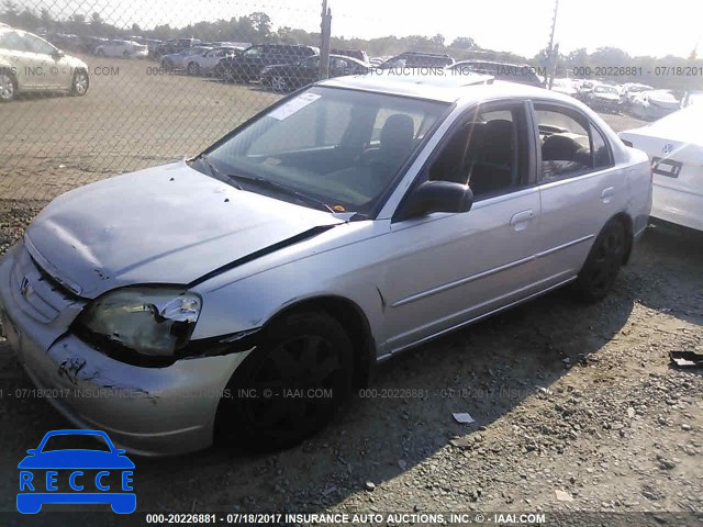 2002 Honda Civic 1HGES26722L033830 зображення 1