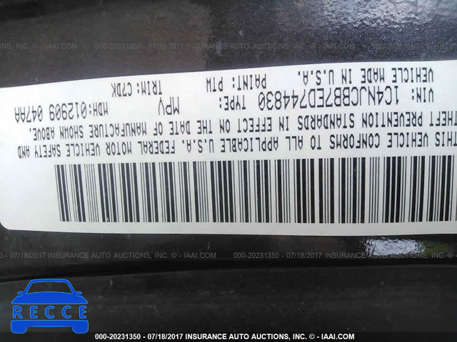 2014 Jeep Compass 1C4NJCBB7ED744830 Bild 8