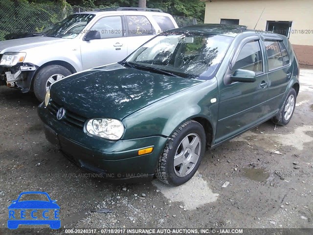 2000 Volkswagen Golf GLS WVWGC21J2YW279758 image 1