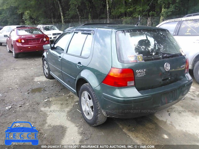 2000 Volkswagen Golf GLS WVWGC21J2YW279758 image 2