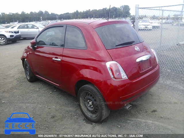 2014 Fiat 500 POP 3C3CFFAR7ET165117 зображення 2