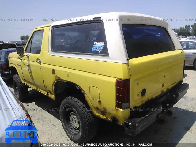 1983 Ford Bronco U100 1FMEU15Y9DLA61586 зображення 2