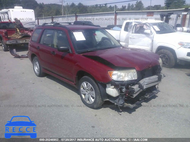 2008 SUBARU FORESTER 2.5X JF1SG63688H712587 image 0