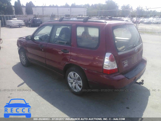 2008 SUBARU FORESTER 2.5X JF1SG63688H712587 image 2