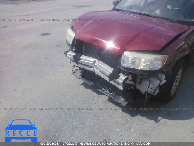 2008 SUBARU FORESTER 2.5X JF1SG63688H712587 image 5