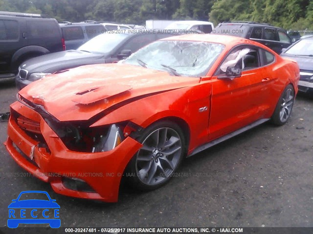 2015 Ford Mustang GT 1FA6P8CF0F5300417 зображення 1