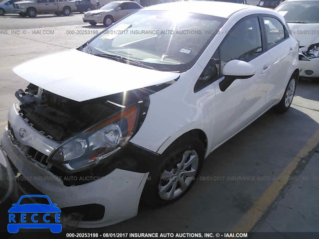 2012 KIA RIO KNADM5A34C6016051 Bild 1