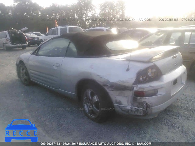 2005 Mitsubishi Eclipse SPYDER GS 4A3AE45G75E042918 image 2