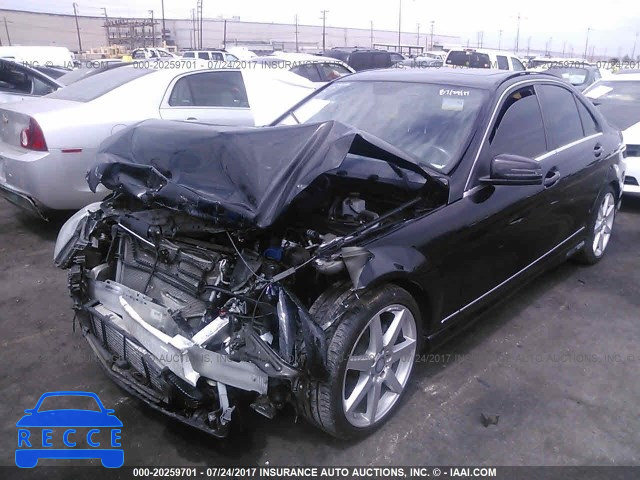 2014 Mercedes-benz C WDDGF4HB8EA961382 image 1