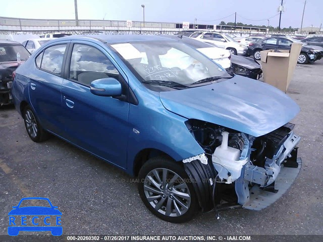 2017 MITSUBISHI MIRAGE G4 SE ML32F4FJ1HHF10696 image 0