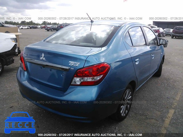 2017 MITSUBISHI MIRAGE G4 SE ML32F4FJ1HHF10696 image 3