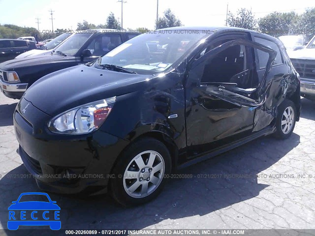 2015 Mitsubishi Mirage ES ML32A4HJ8FH050250 Bild 1