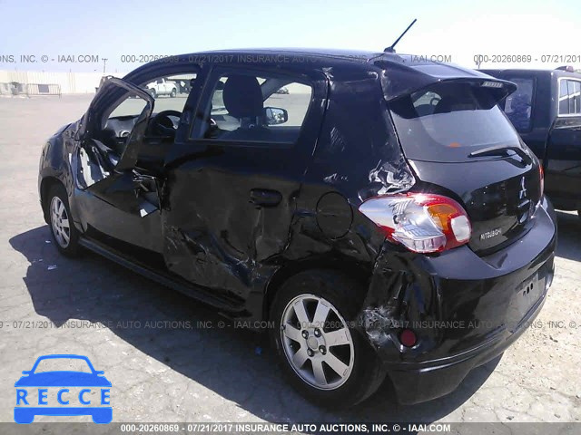 2015 Mitsubishi Mirage ES ML32A4HJ8FH050250 image 2