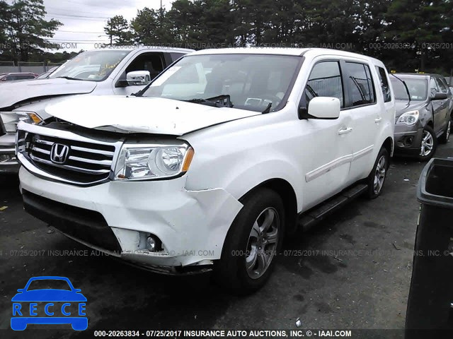 2013 Honda Pilot EX 5FNYF4H49DB031240 зображення 1
