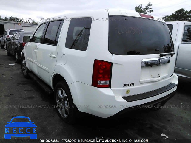 2013 Honda Pilot EX 5FNYF4H49DB031240 зображення 2