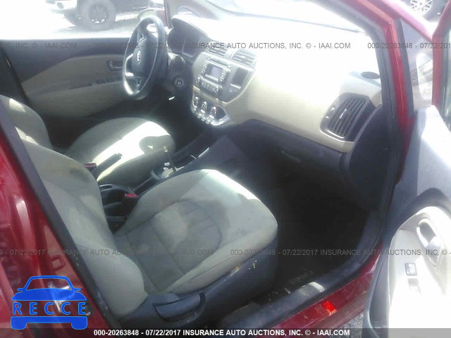 2014 KIA RIO KNADM4A35E6361599 зображення 4