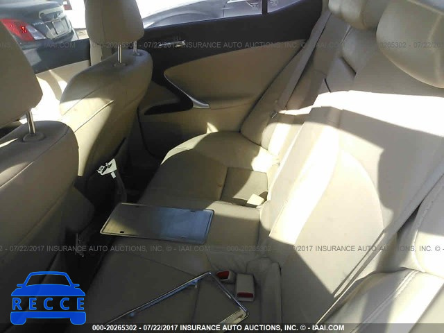 2006 Lexus IS 250 JTHBK262365013410 зображення 7
