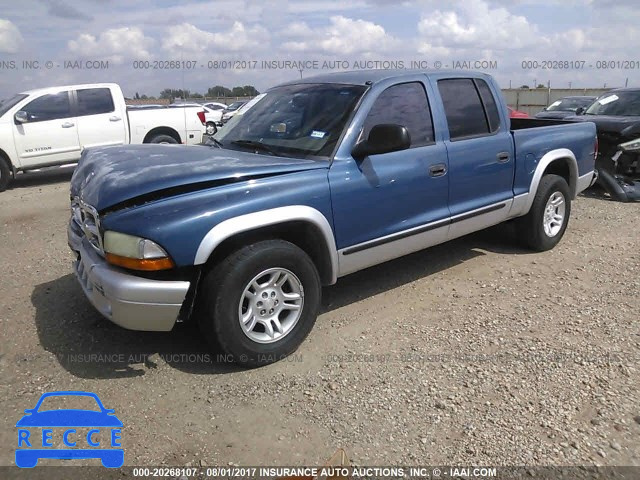 2003 Dodge Dakota QUAD SLT 1D7HL48N33S101257 image 1