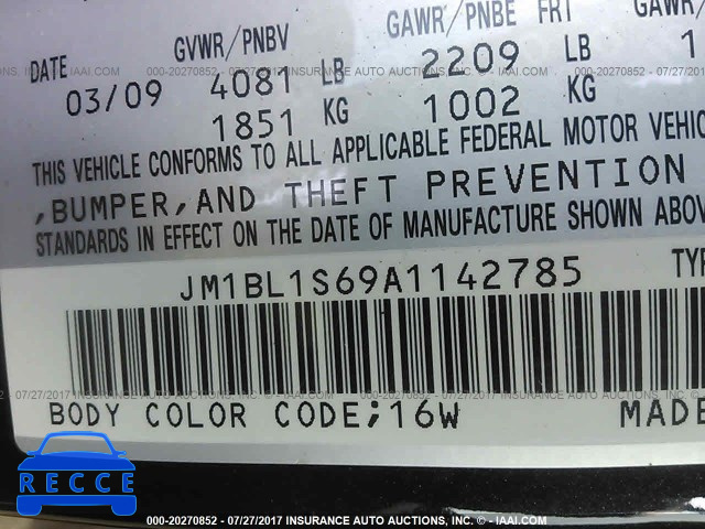 2010 Mazda 3 JM1BL1S69A1142785 image 8