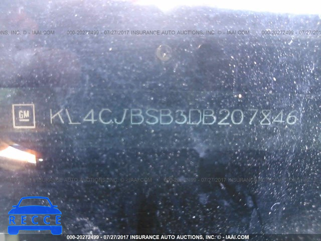 2013 Buick Encore KL4CJBSB3DB207846 зображення 8
