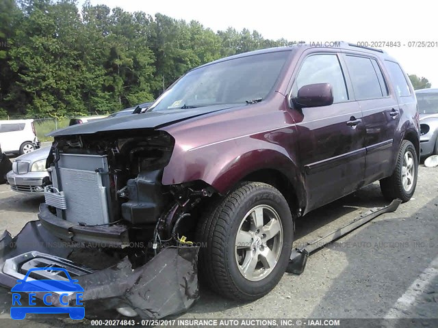 2011 Honda Pilot EX 5FNYF4H43BB090281 image 1