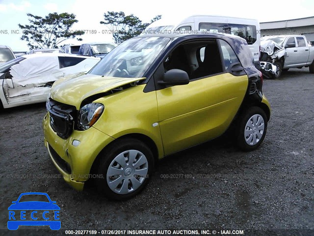 2016 Smart Fortwo WMEFJ5DAXGK080317 зображення 1